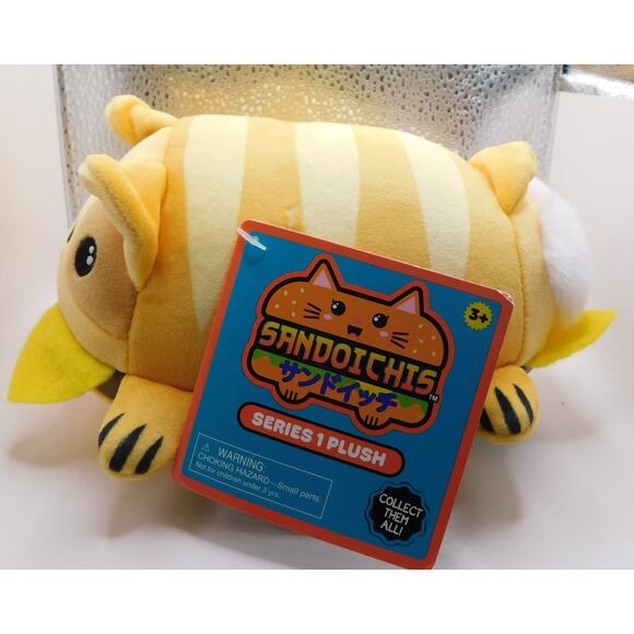 Sandoichis Geno The Cogi Cheesesteak  Sandwich Plush #3 Series 1 Brand New - Picture 3 of 9